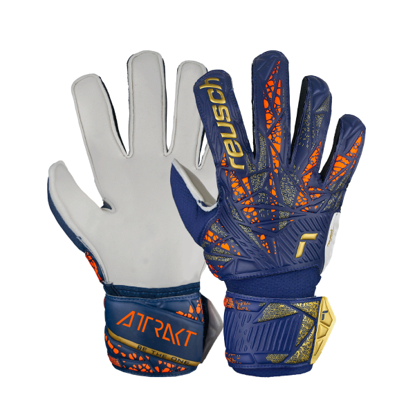 Reusch Attrakt Solid Junior 5472515 4410 blue orange gold 1